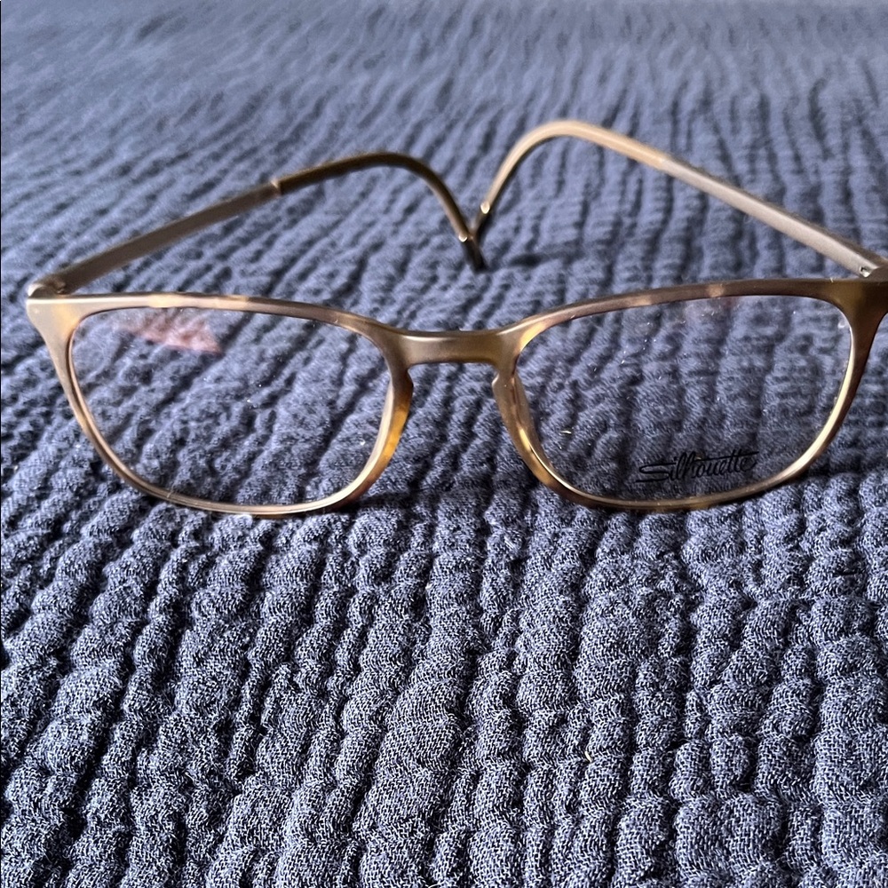 New Silhouette Brown Glasses